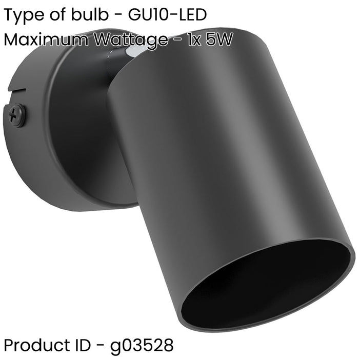 Sleek Modern Black Ceiling Spotlight for Indoor Spaces Elegant Lighting Solution