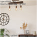 Stylish Antique Brown Pendant Light for Modern Indoor Spaces