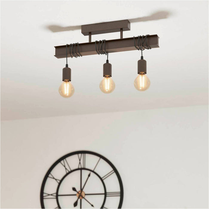 Stylish Antique Brown Pendant Light for Modern Indoor Spaces