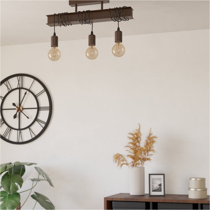 Stylish Antique Brown Pendant Light for Modern Indoor Spaces