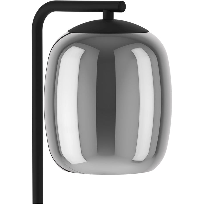 2 PACK Stylish Modern Black LED Table Lamp Indoor Home Decor