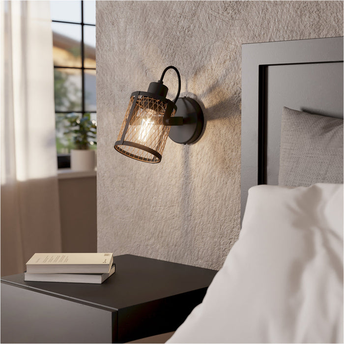 2 PACK Sleek Black Ceiling Spotlight for Modern Indoor Spaces Minimalist Design