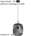 Sleek Black LED Pendant Ceiling Light Modern Design for Stylish Indoor Spaces