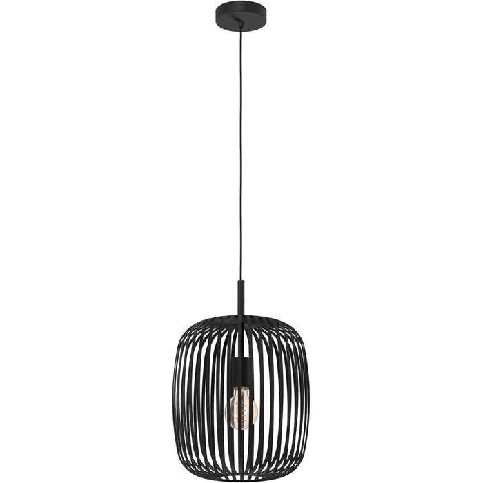 Sleek Black LED Pendant Ceiling Light Modern Design for Stylish Indoor Spaces