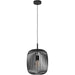 Sleek Black LED Pendant Ceiling Light Modern Design for Stylish Indoor Spaces