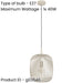 Sandy Finish Modern Design Single Pendant Ceiling Light for Stylish Indoor Spaces