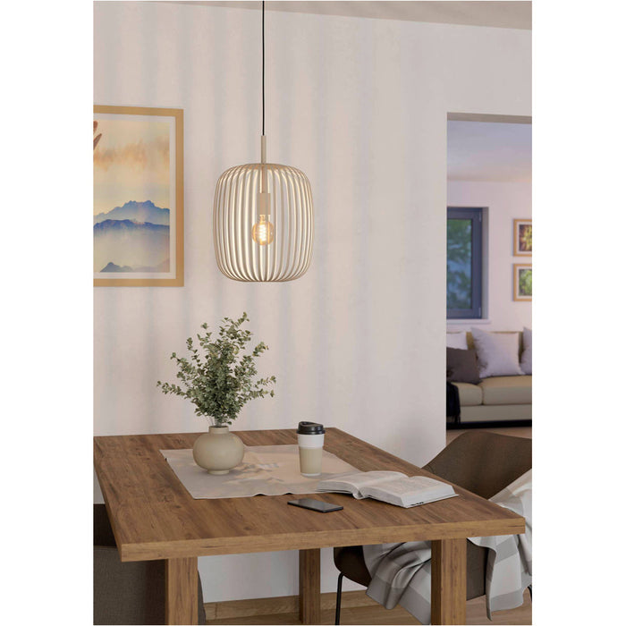 Sandy Finish Modern Design Single Pendant Ceiling Light for Stylish Indoor Spaces