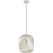 Sandy Finish Modern Design Single Pendant Ceiling Light for Stylish Indoor Spaces