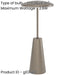 Stylish Modern Dark Bronze LED Table Lamp for Elegant Home Decor