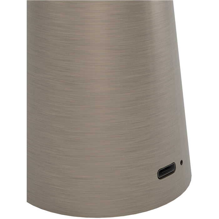 Stylish Modern Dark Bronze LED Table Lamp for Elegant Home Decor