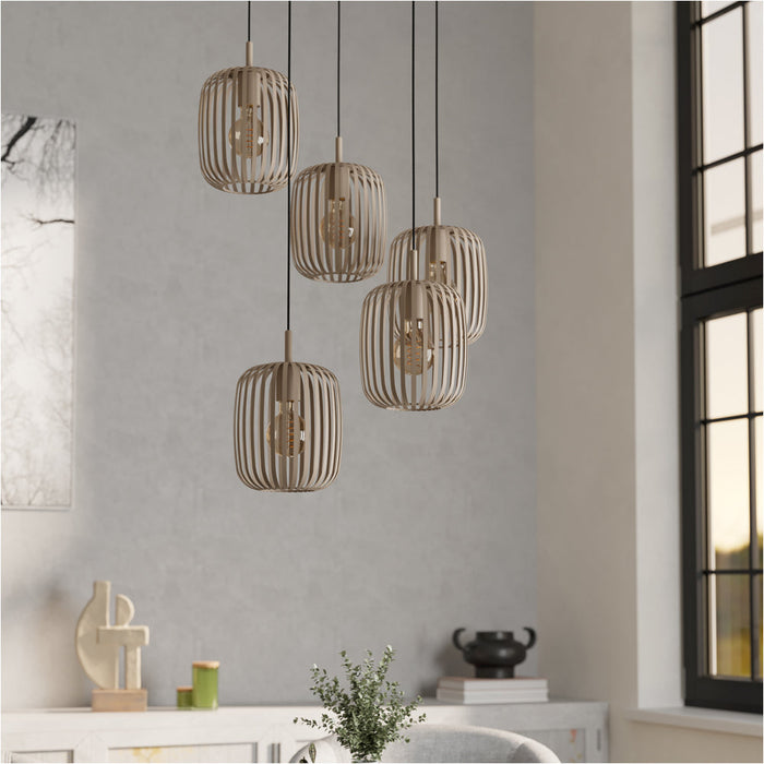 Modern Sandy Pendant Light Stylish Indoor Ceiling Fixture for Home Decor