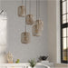 Modern Sandy Pendant Light Stylish Indoor Ceiling Fixture for Home Decor