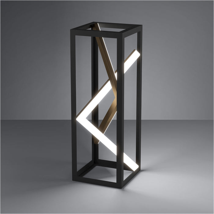 Stylish Modern Black and Gold Table Lamp for Indoor Home Décor