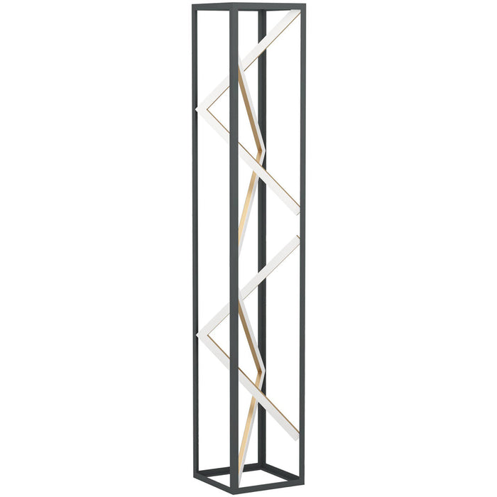 Stylish Modern Black and Gold Floor Lamp Elegant Indoor Lighting Solution