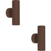 2 PACK Stylish Rust Coloured Wall Light for Modern Indoor Spaces Model 902041