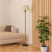 Sleek Modern Black Floor Lamp Stylish Indoor Lighting for Contemporary Homes