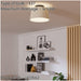 Sleek Modern Black Ceiling Light for Indoor Spaces Versatile Semi Flush Fixture