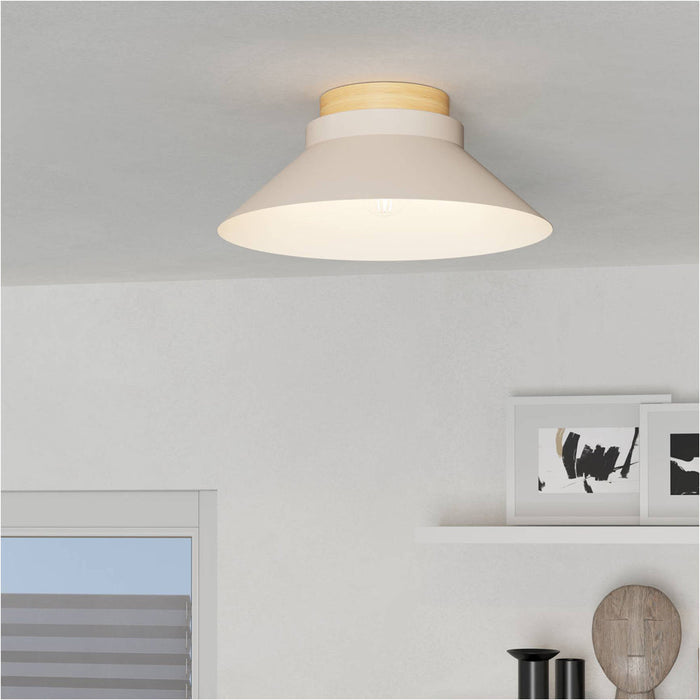 2 PACK Stylish Modern Brown Indoor Ceiling Light Fixture for Elegant Home Decor