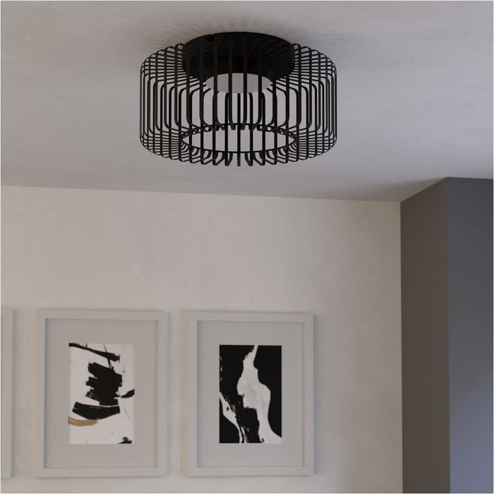 Sleek Modern Black Ceiling Light for Indoor Spaces Versatile Home Illumination