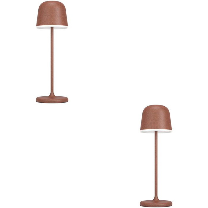 2 PACK Stylish Auburn Table Lamp for Modern Home Decor Ideal Indoor Lighting Solution