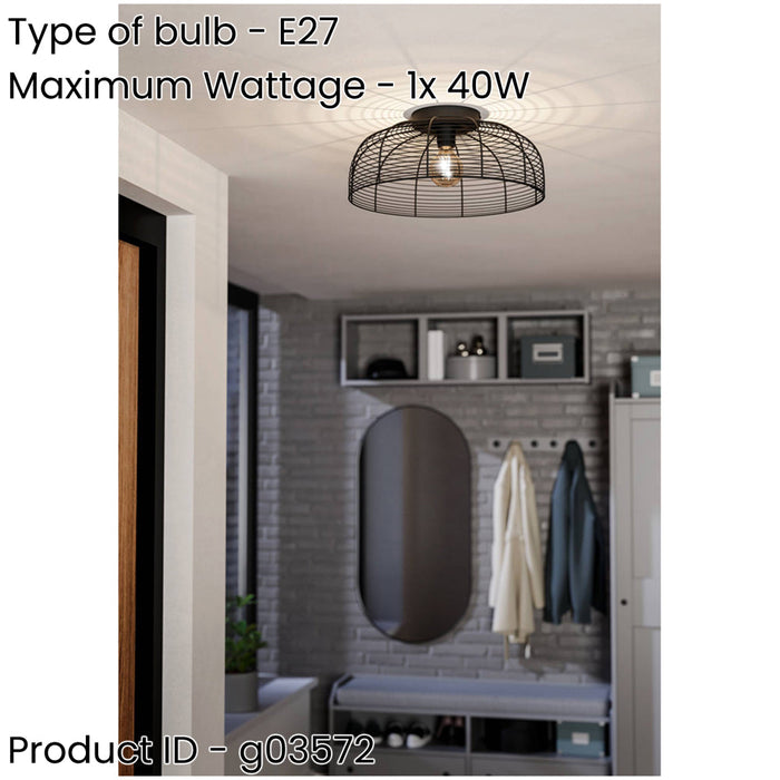 Stylish Modern Black Ceiling Light for Any Indoor Space