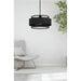 Stylish Modern Black 40cm Pendant Ceiling Light for Indoor Spaces