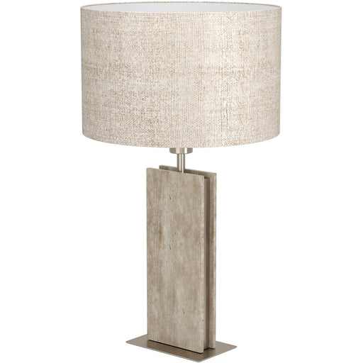 Stylish Modern Satin Nickel Table Lamp for Home Decor Perfect Indoor Lighting Solution