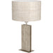 Stylish Modern Satin Nickel Table Lamp for Home Decor Perfect Indoor Lighting Solution