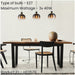 Stylish Modern Black and Brass Pendant Light for Indoor Spaces