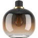 Stylish Modern Black and Brass Pendant Light for Indoor Spaces