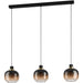 Stylish Modern Black and Brass Pendant Light for Indoor Spaces