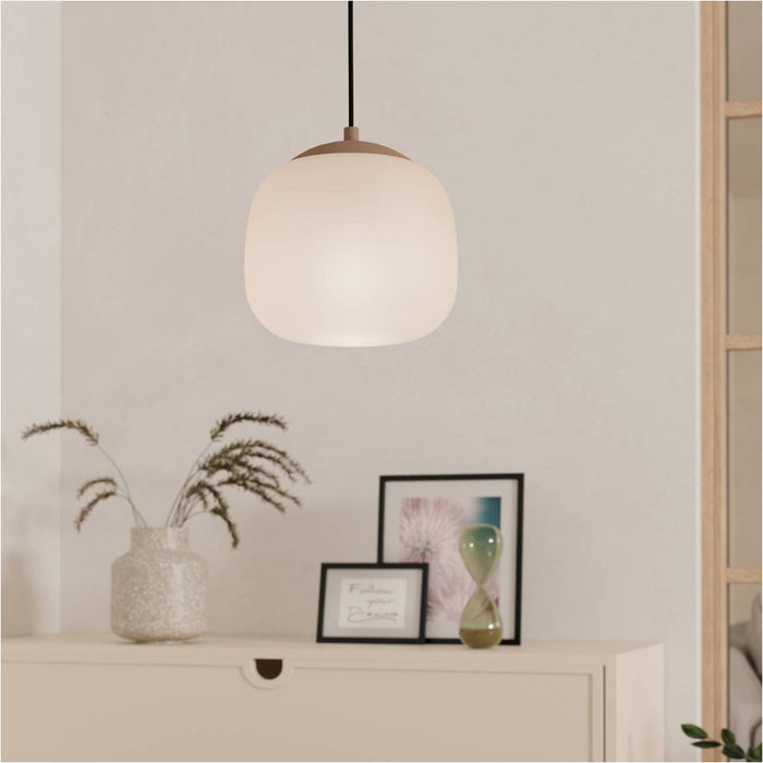 Stylish Taupe Pendant Light for Modern Interiors Indoor Ceiling Fixture