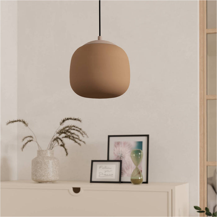 Stylish Taupe Pendant Light for Modern Interiors Indoor Ceiling Fixture