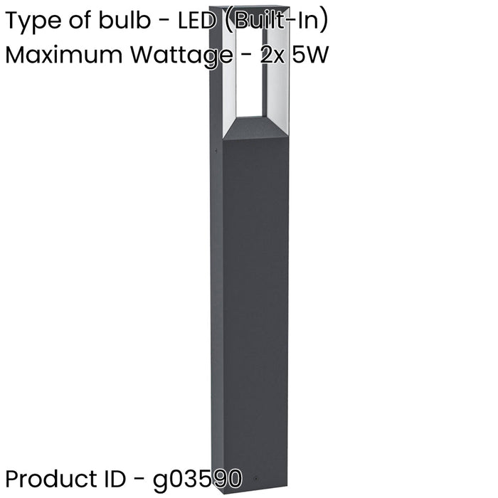 Sleek Modern Black LED Indoor Ceiling Light for Stylish Home Decor