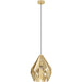 Stylish Modern Gold Coloured Pendant Light for Indoor Spaces