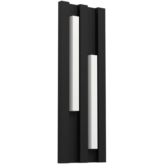 Sleek Modern Black LED Wall Light for Indoor Spaces Minimalist Design