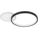 Sleek Modern Black and White LED Ceiling Light for Stylish Indoor Spaces