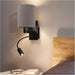Stylish Modern Black Wall Light for Indoor Spaces Perfect Home Decor