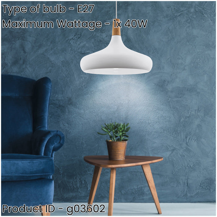 Elegant Modern White Pendant Ceiling Light for Stylish Home Interiors