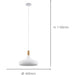 Elegant Modern White Pendant Ceiling Light for Stylish Home Interiors