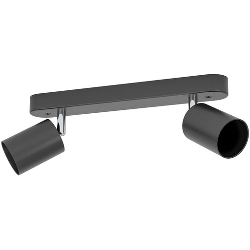 Stylish Modern Black Double Ceiling Spotlight for Indoor Spaces