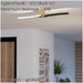Stylish Modern Brushed Brass and Black Ceiling Light for Indoor Spaces