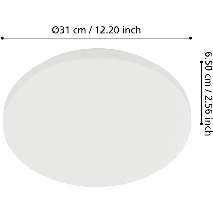 Stylish Modern White LED Ceiling Light for Indoor Spaces – Perfect for Any Room