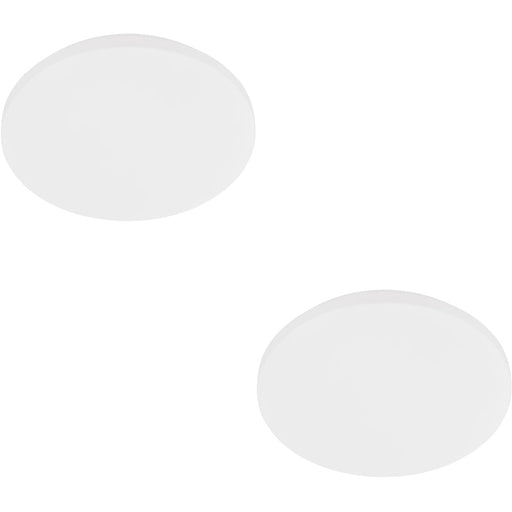 2 PACK Stylish Modern White LED Ceiling Light for Indoor Spaces – Perfect for Any Room