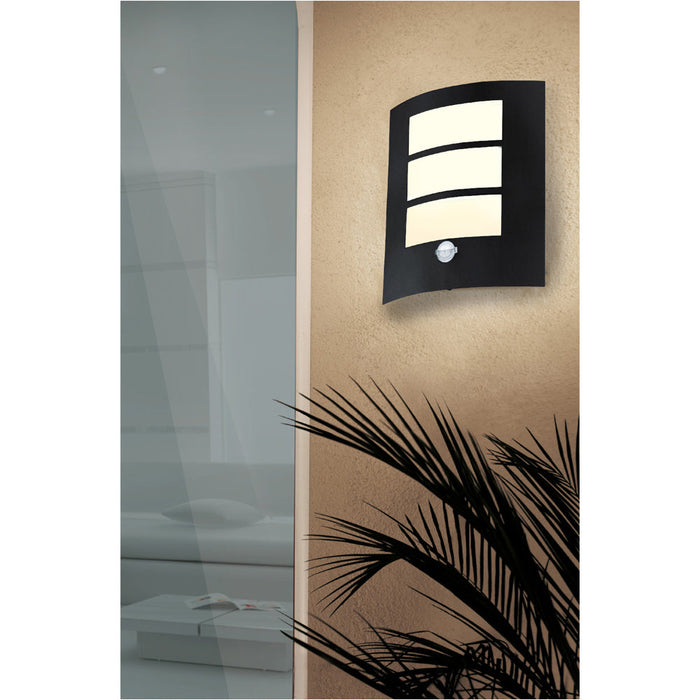 2 PACK Sleek Modern Black Wall Light for Indoor Spaces Stylish Illumination