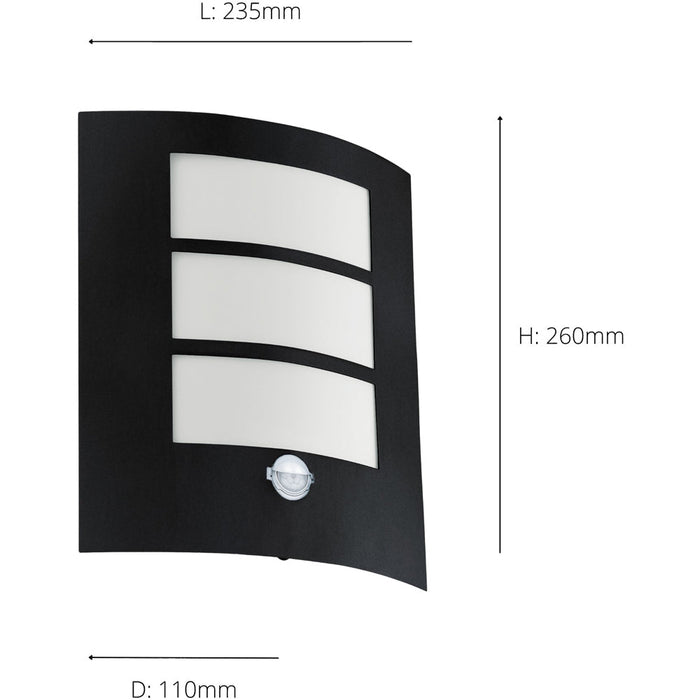 2 PACK Sleek Modern Black Wall Light for Indoor Spaces Stylish Illumination