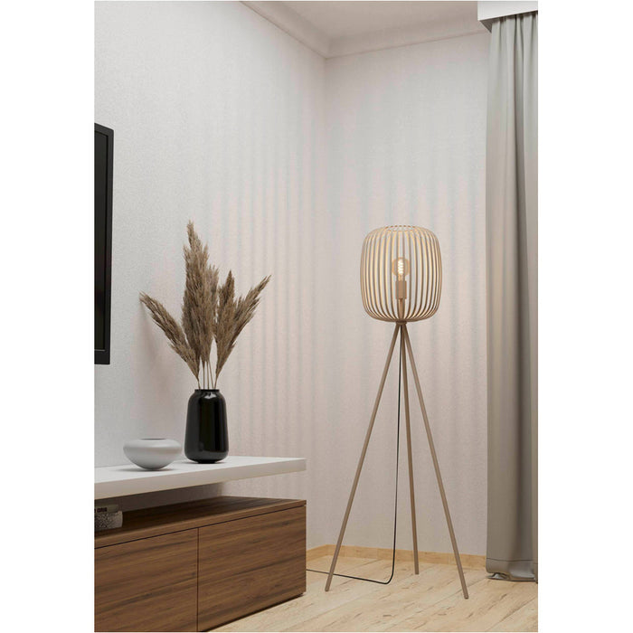 2 PACK Stylish Modern Sandy Floor Lamp for Indoor Lighting Elegant Home Décor