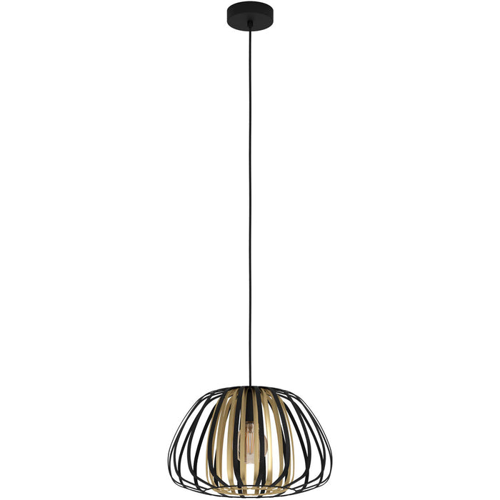Stylish Modern Black and Gold Pendant Light for Your Home Ceiling