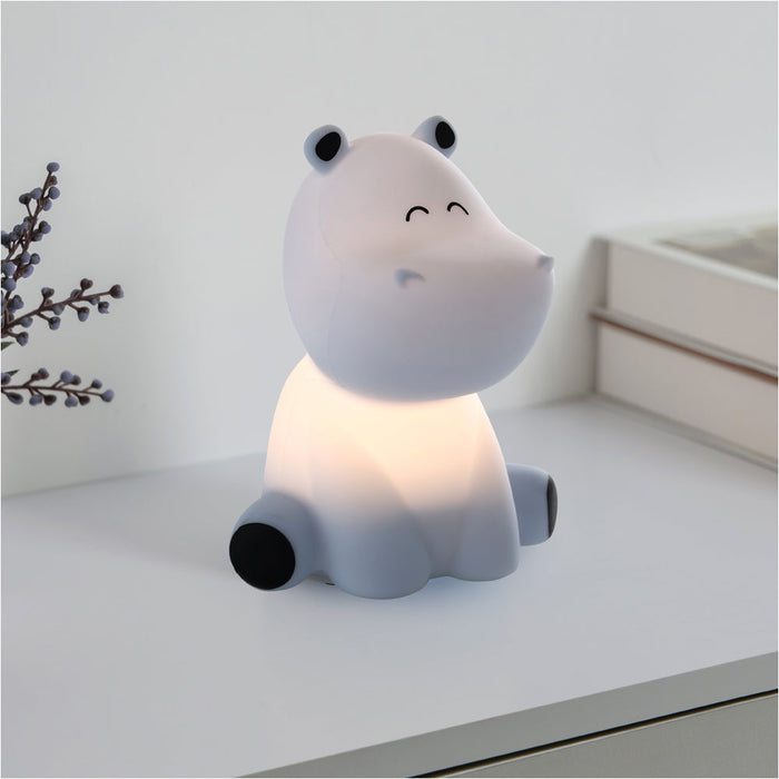 Sleek Blue Table Lamp with Modern Design for Home and Office Decor