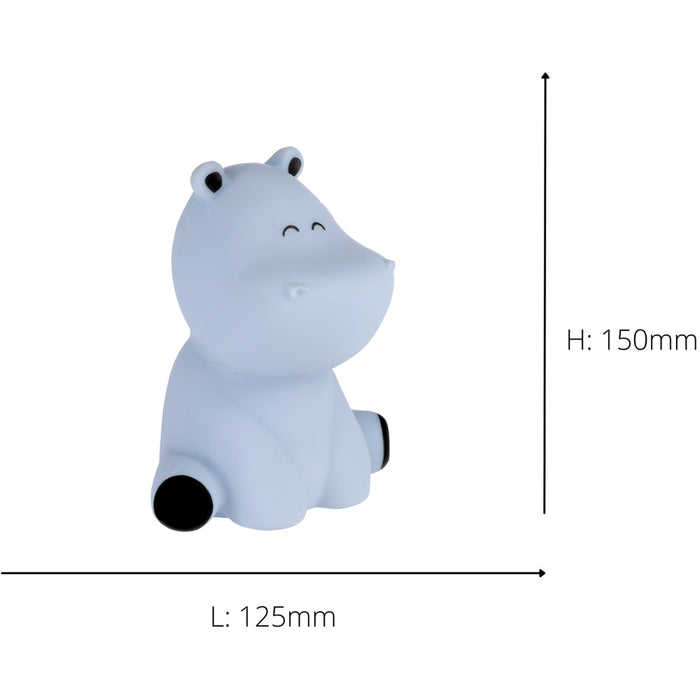 Sleek Blue Table Lamp with Modern Design for Home and Office Decor